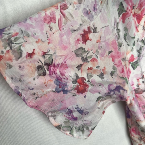 Floral Pink Maxi Dress XL NWOT by Things Between - Picture 5 of 15